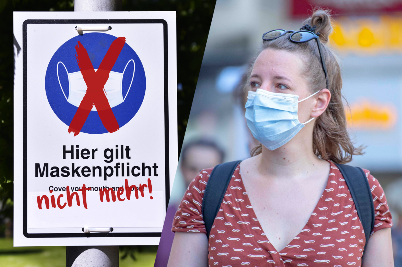 Fällt im Spätsommer die Maskenpflicht? Das fordert der Chef der Kassenärzte. 