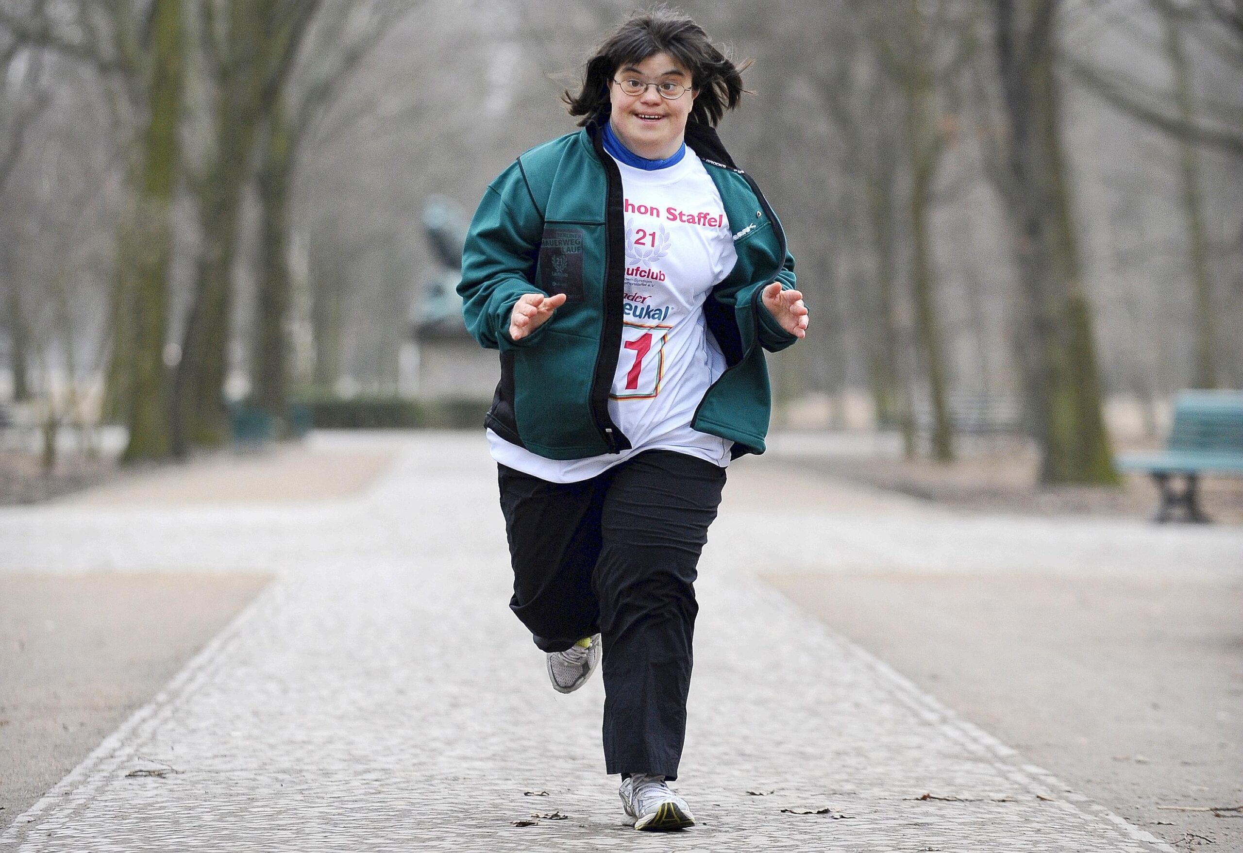 Die am Down-Syndrom erkrankte Sportlerin Marlene Hilscher.