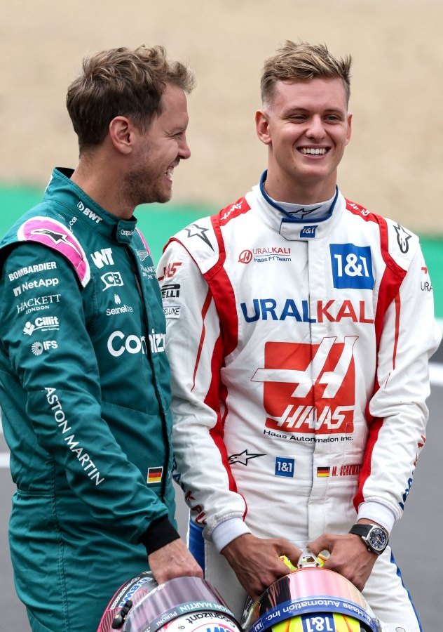 Mick Schumacher Sebastian Vettel Formel 1