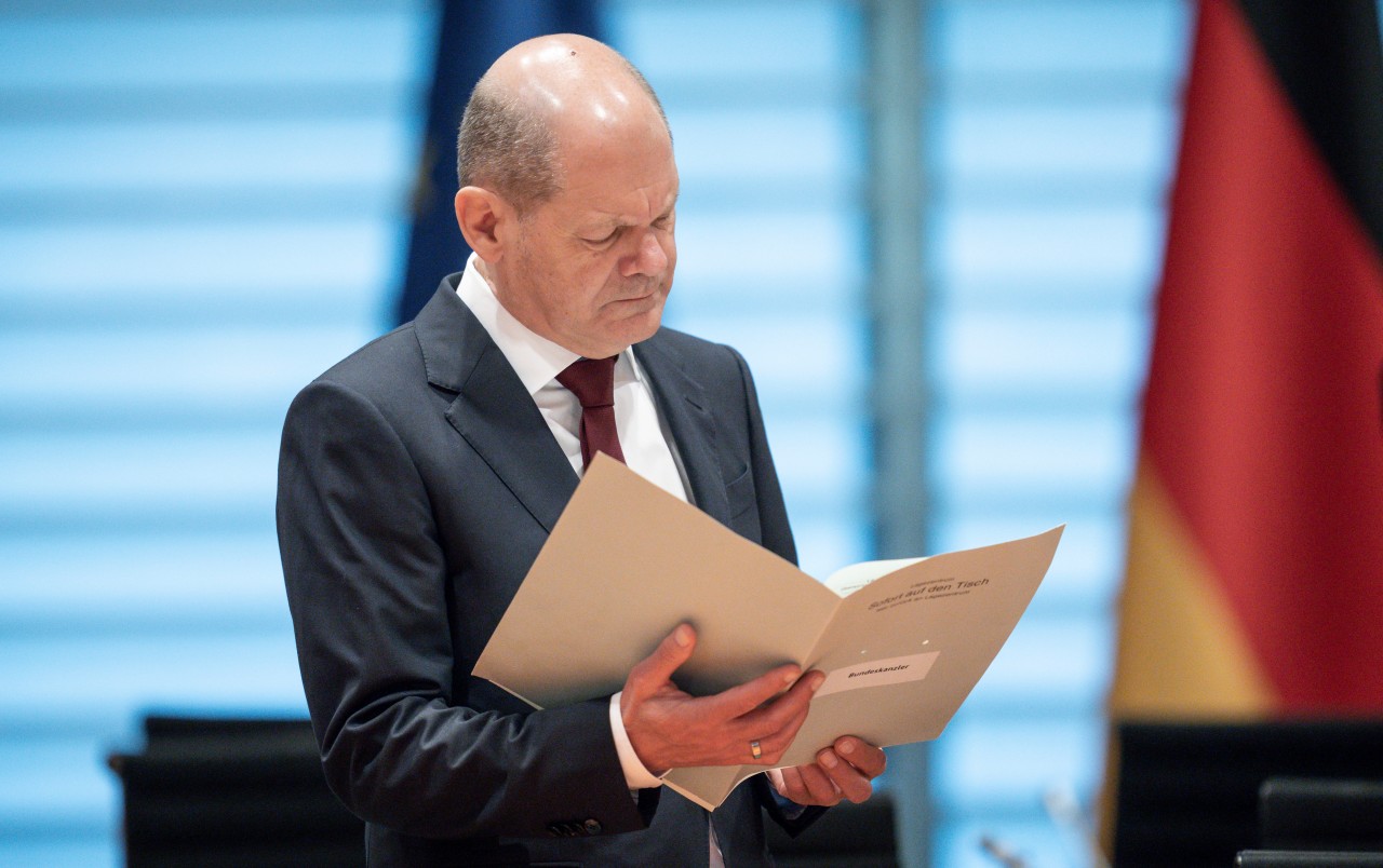 Ob ihm der Titel gefällt? Olaf Scholz. 