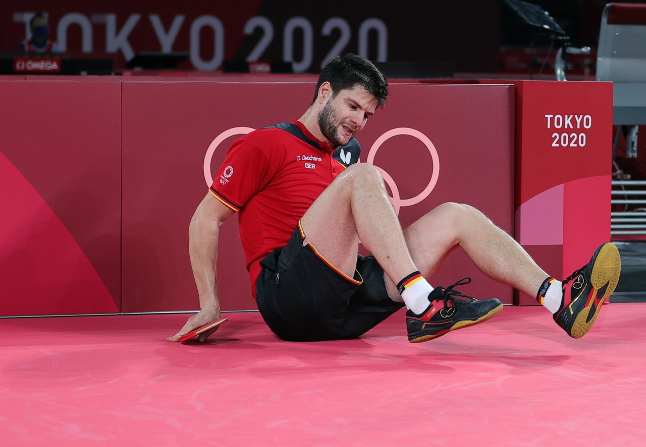 Olympia 2021: Vor seinem kleinen Finale gab es für Dimitri Ovtcharov Ärger. 
