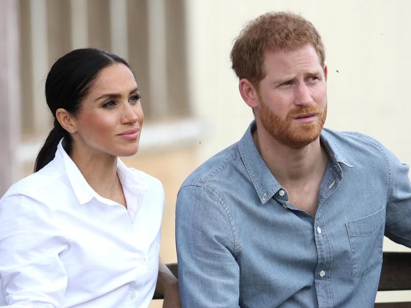 Prinz Harry und seine Frau Meghan. (Archivbild)