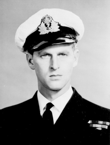 Prinz Philip als Leutnant in der Royal Navy. (Archivfoto)