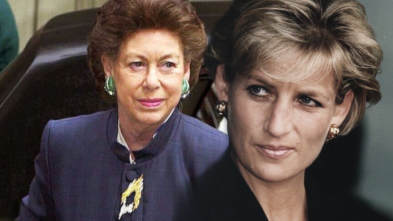 Prinzessin Margaret (l.) gönnte Lady Diana (r.) offenbar nicht die letzte Ruhe.