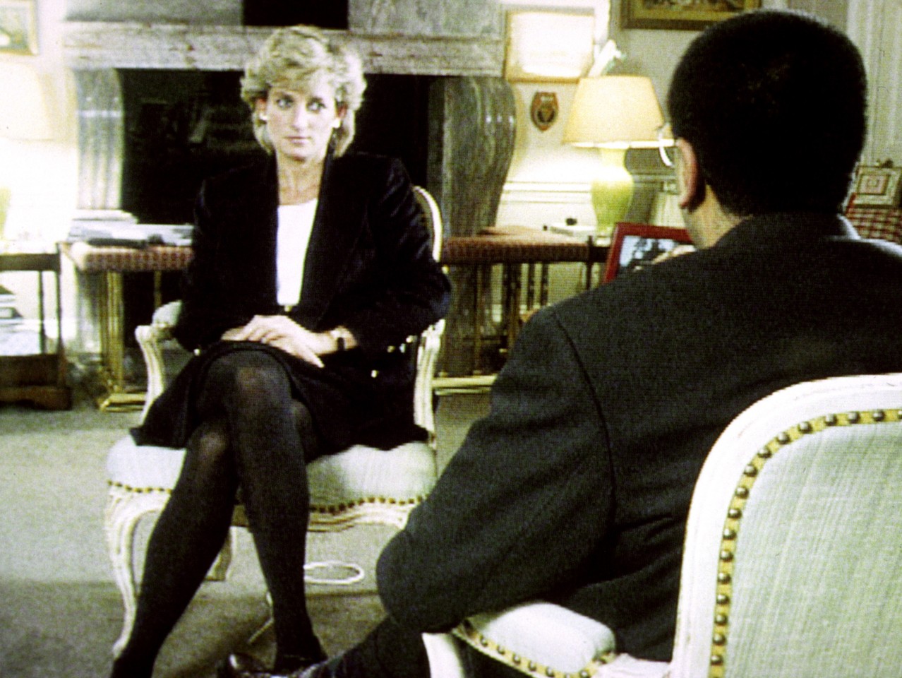 Prinzessin Diana im BBC-Interview mit Martin Bashir im November 1995.