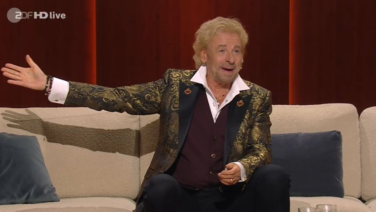 Thomas Gottschalk bei "Wetten, dass..? 2021"