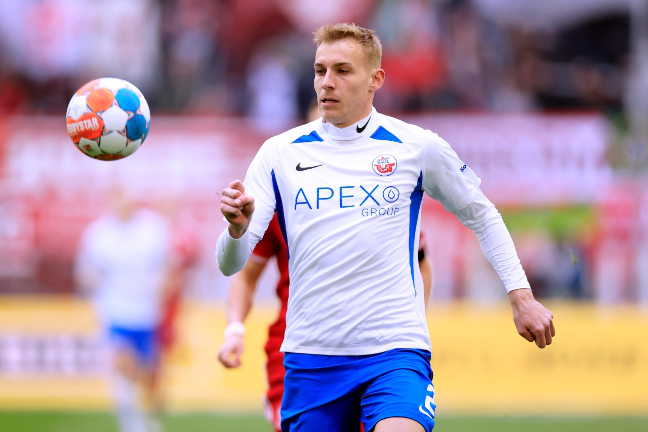 Timo Becker ist bei Hansa Rostock gesetzt.