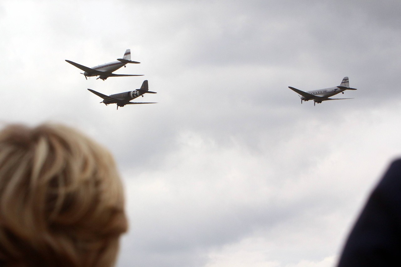 Über Dortmund waren plötzlich US-Militärflugzeuge zu sehen (Symbolfoto).
