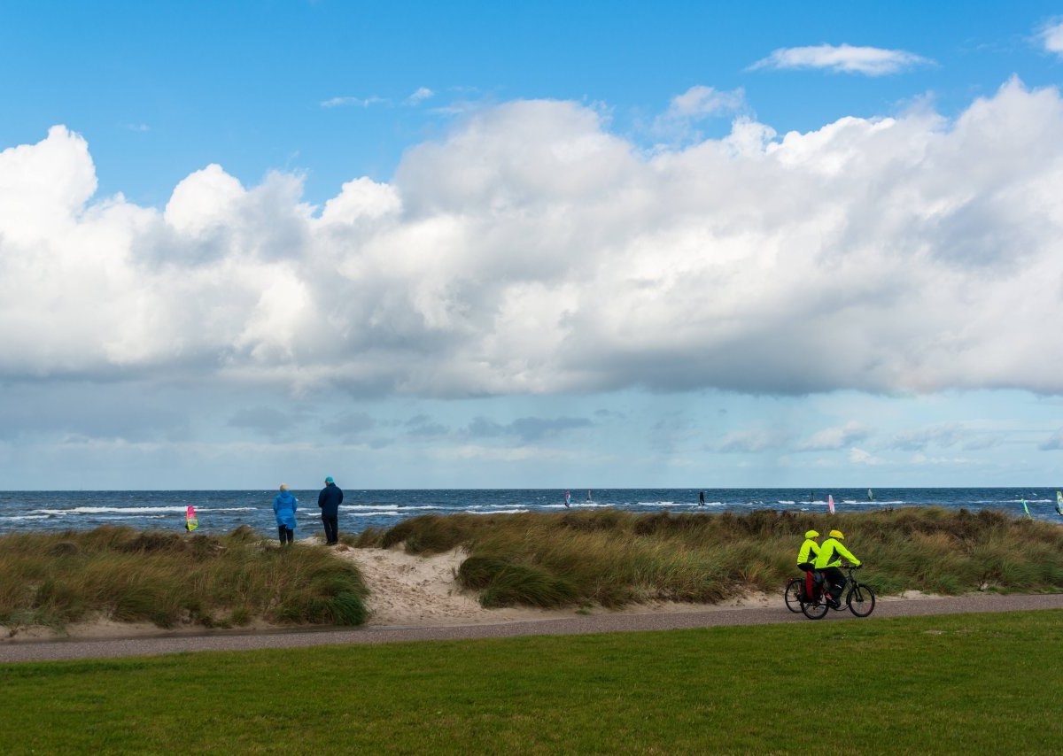 Urlaub an der Ostsee Polizei Schaf Tier Gefahr Einheimisch Urlauber