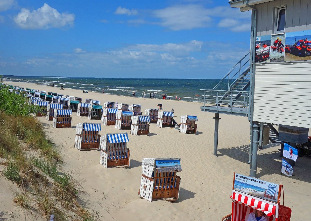 Urlaub an der Ostsee: Rein in die Wellen - hier lieber nicht!