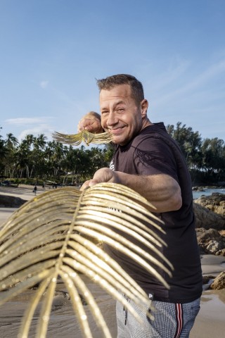 Willi Herren freute sich sehr über seine „Promis unter Palmen“-Teilnahme.