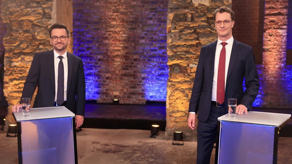 Wüst Kutschaty TV Duell