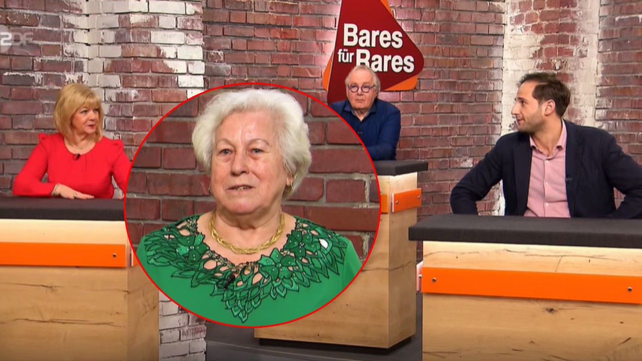 Verkäuferin Sigrid trennt sich von einer geliebten Rarität. Die „Bares für Rares“-Händler scheinen jedoch nicht ganz so viel in dem Schatz zu sehen.