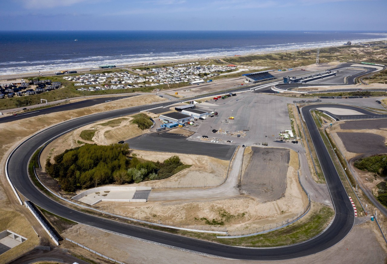 Die Formel 1-Strecke in Zandvoort