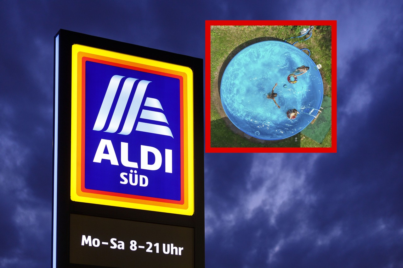 Doppelte Enttäuschung für einen Aldi-Kunden! Der Pool, den er beim Discounter kaufen wollte, war nach wenigen Sekunden ausverkauft. (Symbolbild) 