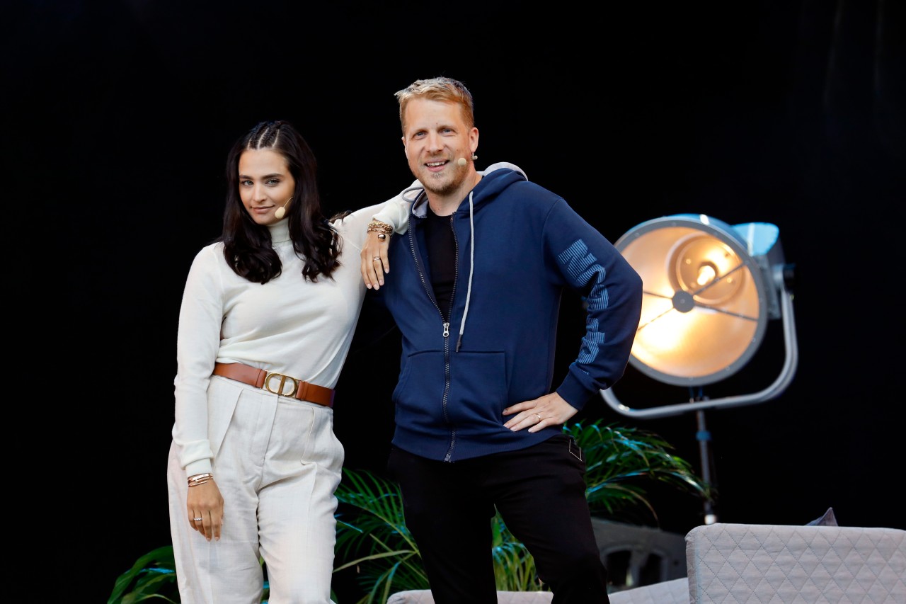 Amira Pocher, hier mit ihrem Mann Oliver Pocher, musste ordentlich Kritik einstecken. (Archivfoto)