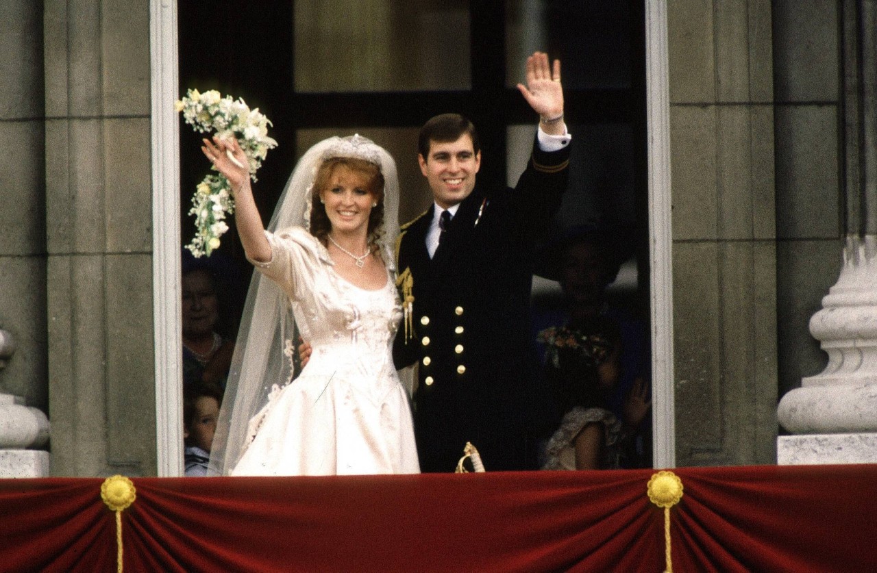 Prinz Andrew und Sarah Ferguson haben am 23. Juli 1986 geheiratet.