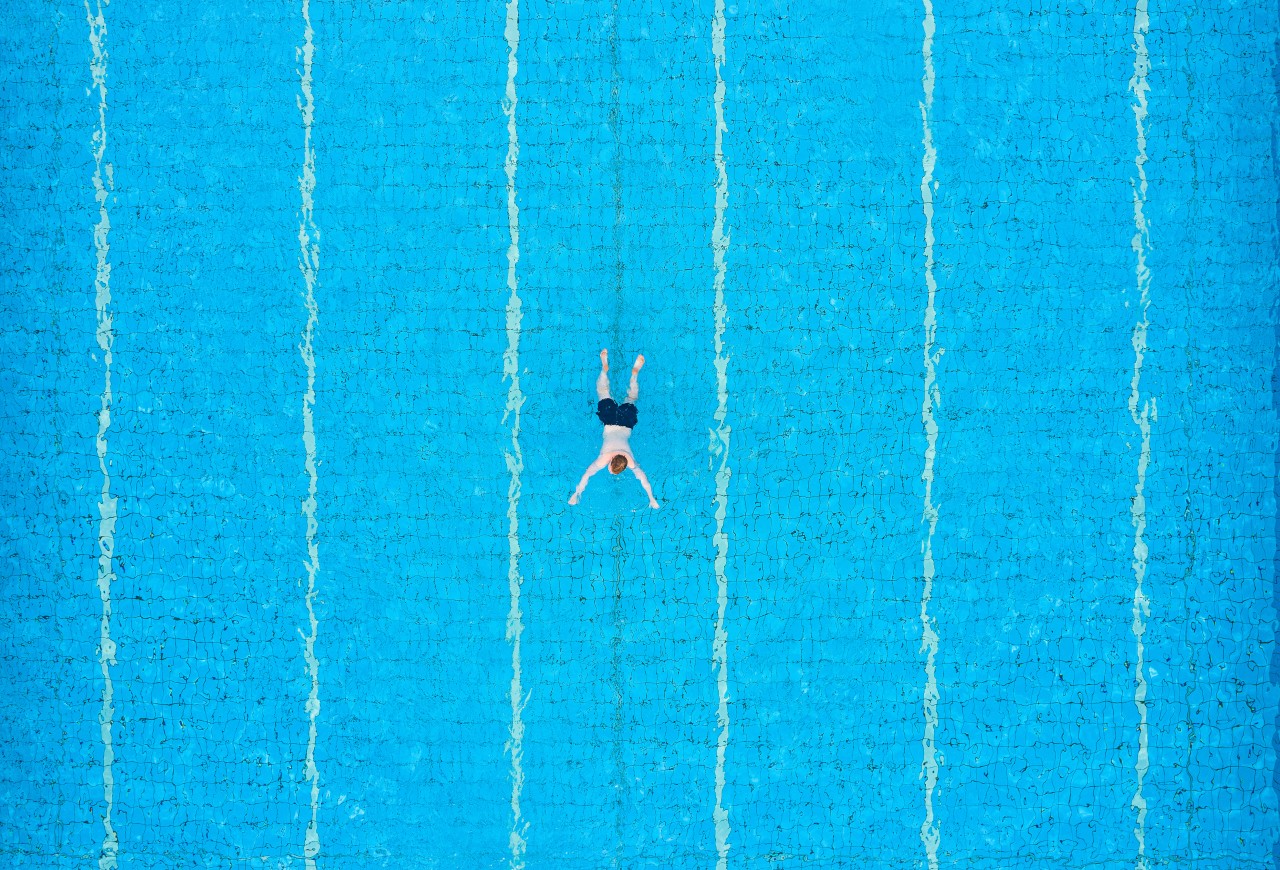 Das Schwimmbad in Billerbeck ist das erste, das seit einem halben Jahr in NRW wieder geöffnet ist. 