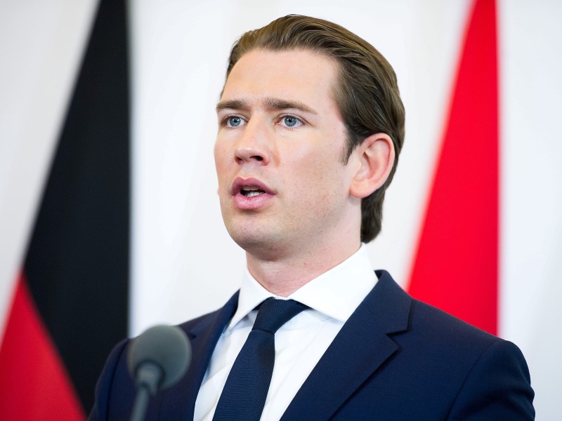 Der österreichische Kanzler Sebastian Kurz, der in Wien mit der rechtspopulistischen FPÖ regiert, ist in Deutschland vor allem bei der AfD populär (53 Prozent). Von allen Befragten insgesamt sprechen ihm 24 Prozent ein „großes Vertrauen“ aus. 