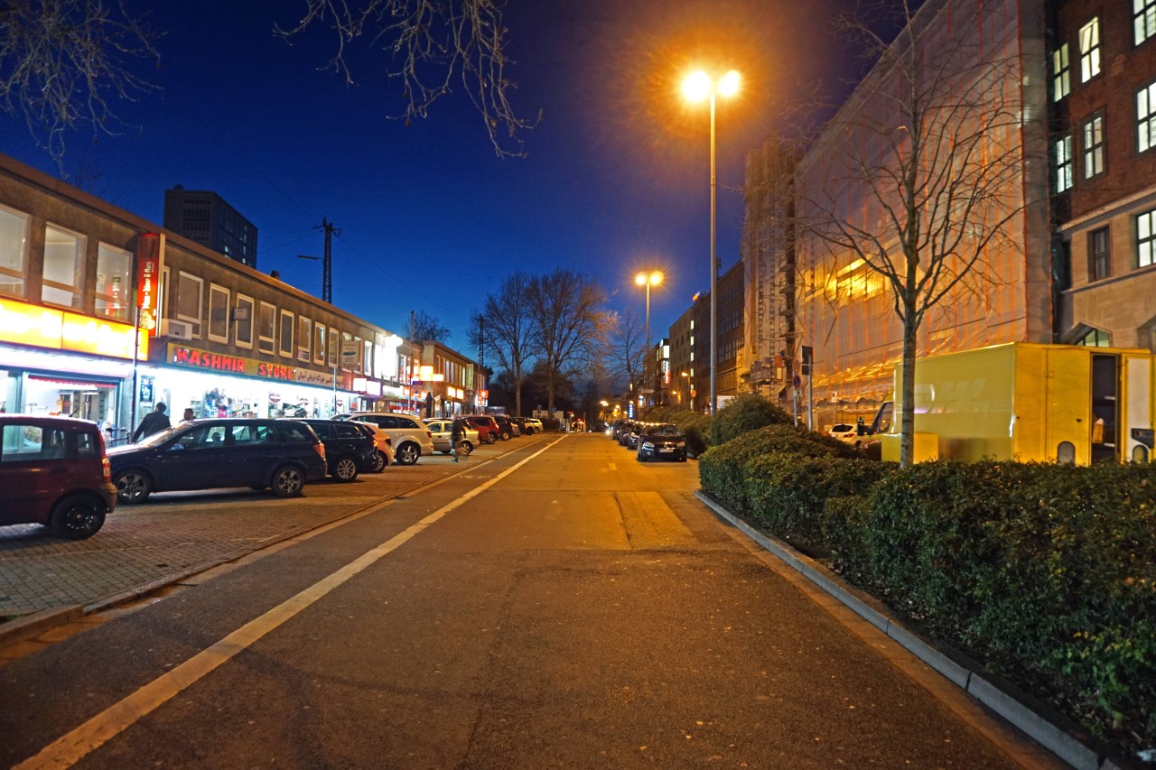 Der Vorfall ereignete sich in der Hachestraße in Essen. 