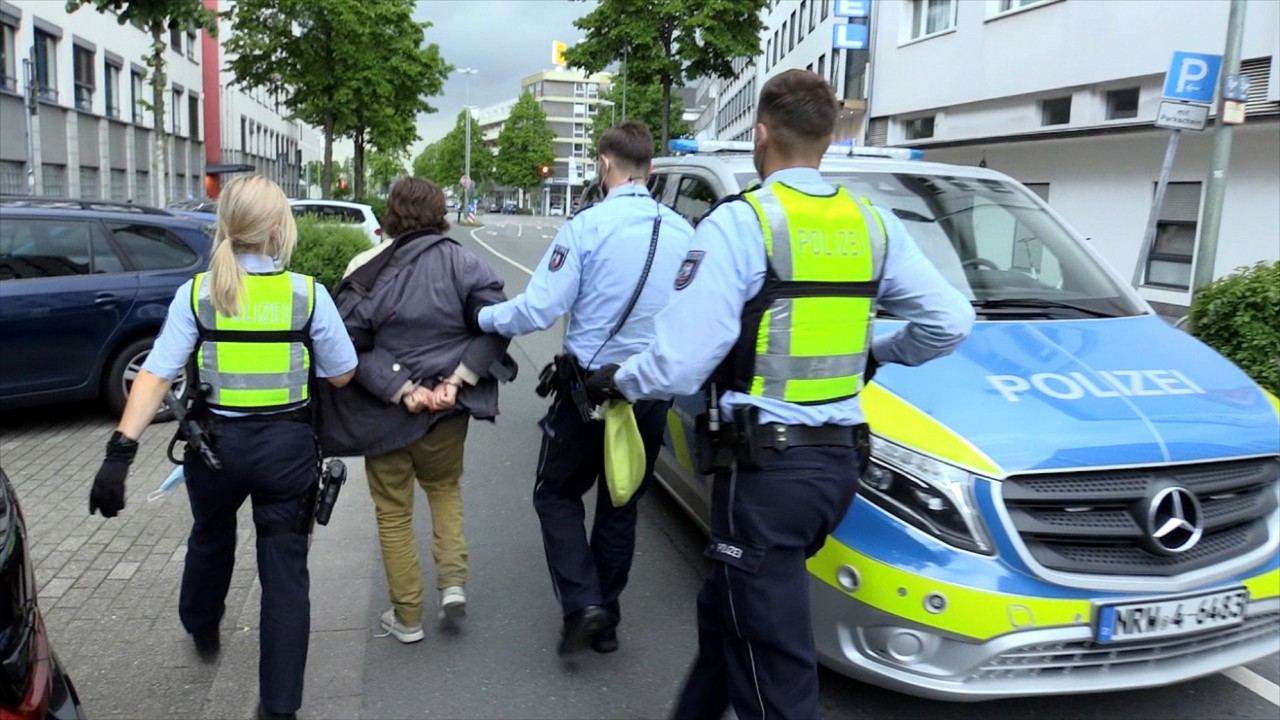 Die Polizei Essen hat einen Mann festgenommen. 