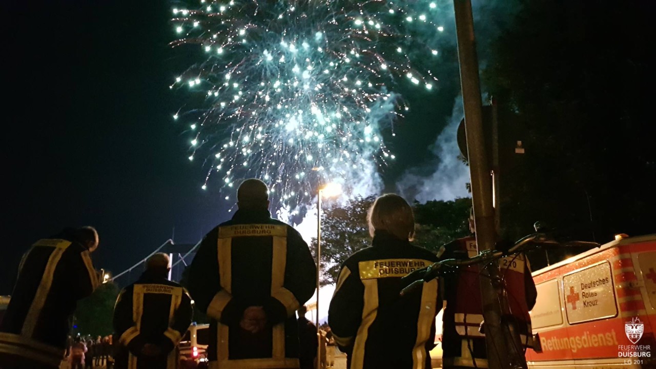 Die Duisburger Feuerwehr postet eine Bitte zur Silvesternacht.