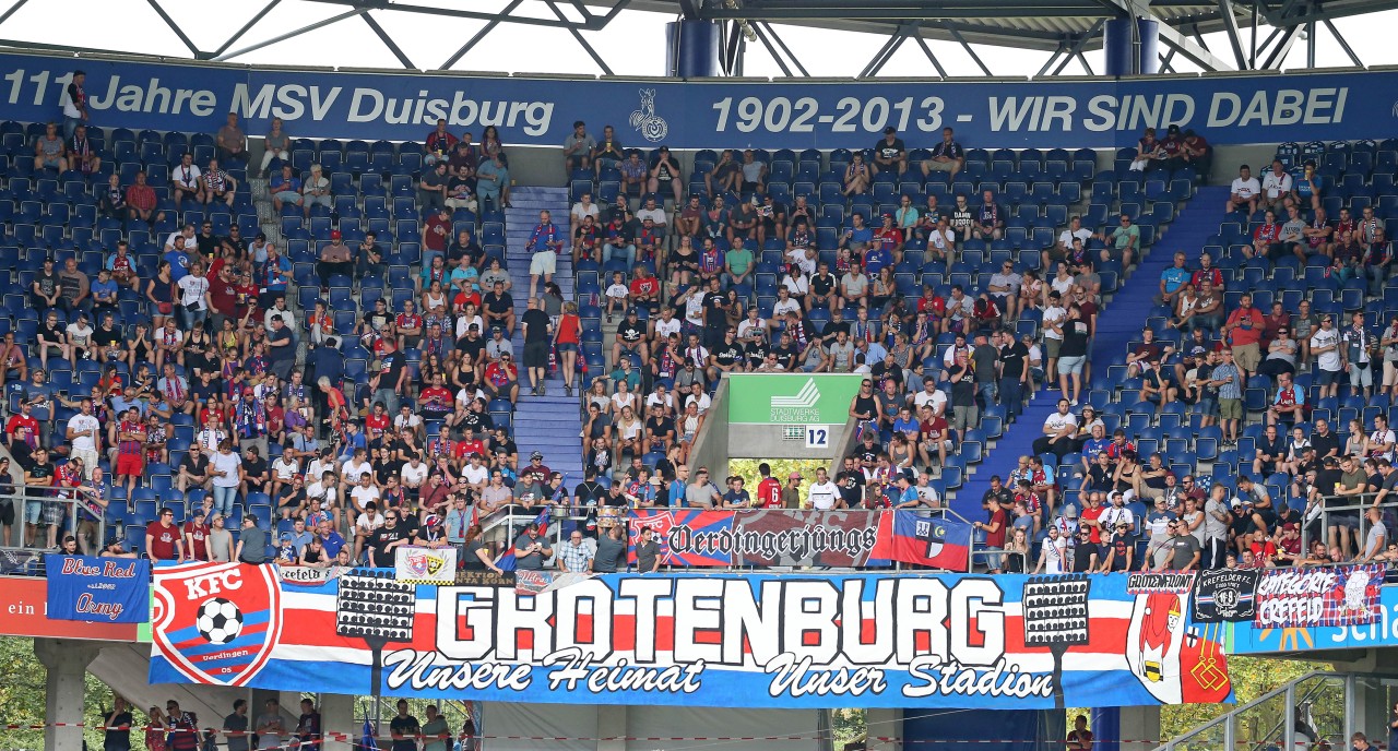 Der KFC Uerdingen trägt seine Heimspiele in Duisburg aus.