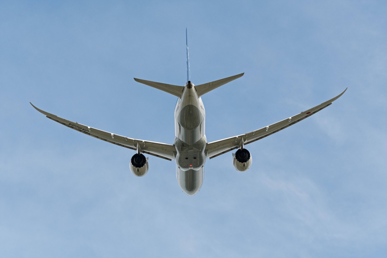 Flughafen Düsseldorf: Eine ANA-Maschine beim Start in Vancouver. Bald sehen wir dieses Bild vielleicht auch wieder im Rheinland. 