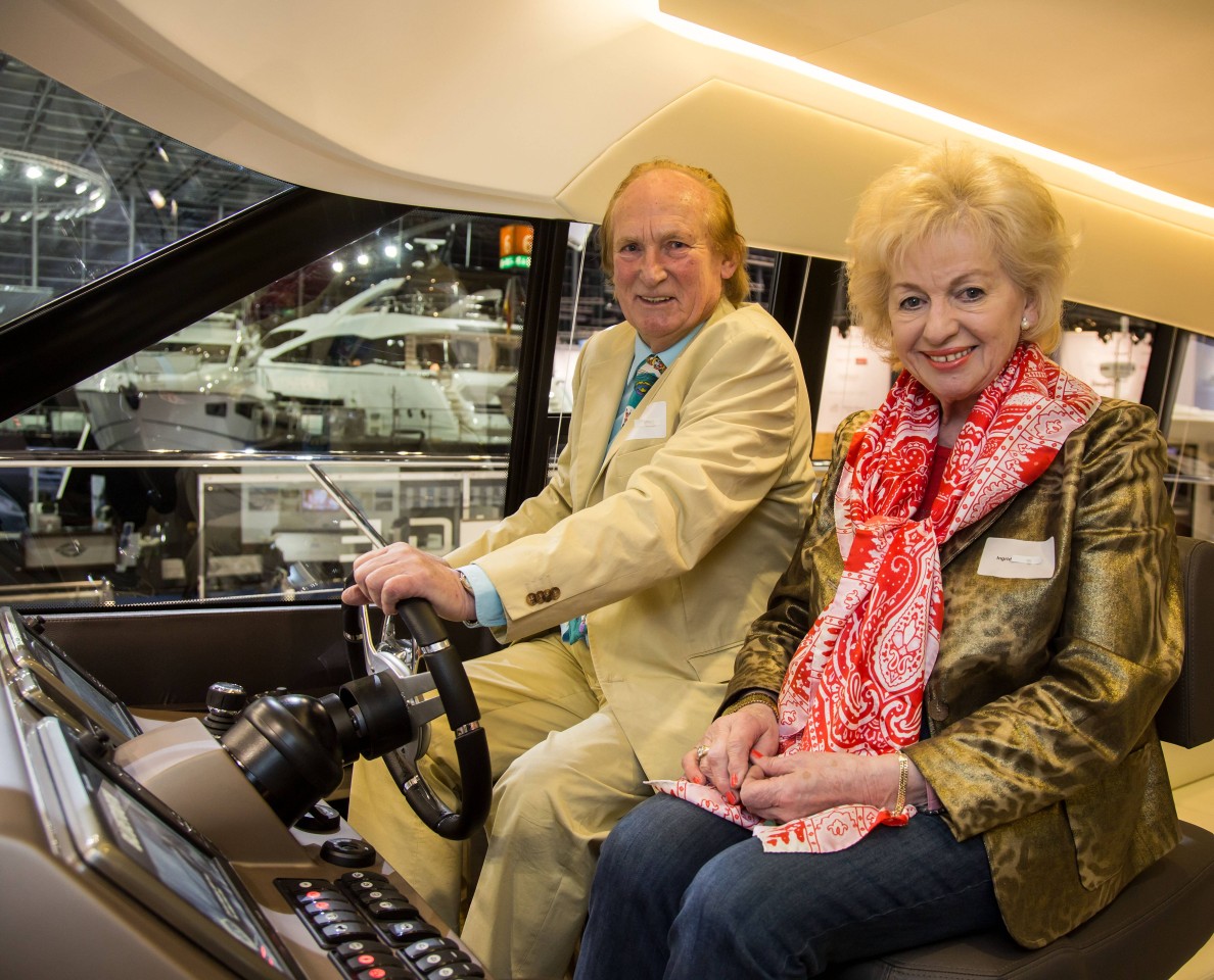 Klaus und Ingrid im Januar 2015 in Düsseldorf.