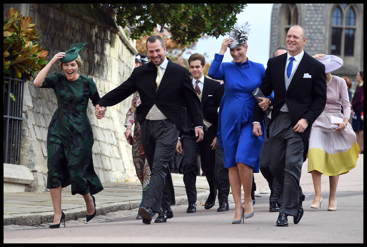 Autun und Peter und Zara und Mike Tindall. (Archivbild 2018)