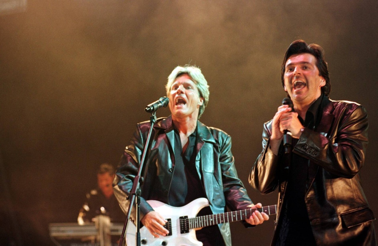 Mit „Modern Talking“ feierten Dieter Bohlen (l.) und Thomas Anders gemeinsame Erfolge.