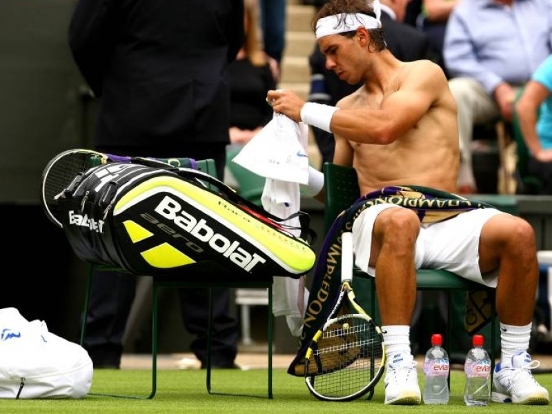 French-Open-Sieger und Wimbledon-Titelverteidiger Rafael Nadal ist topfit.