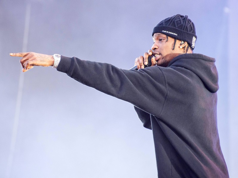 US-Rapper Travis Scott („Champions“) ist der Mann an ihrer Seite. Die gemeinsame Tochter wurde am 1. Februar geboren. Es ist das erste Kind von Kims Halbschwester.