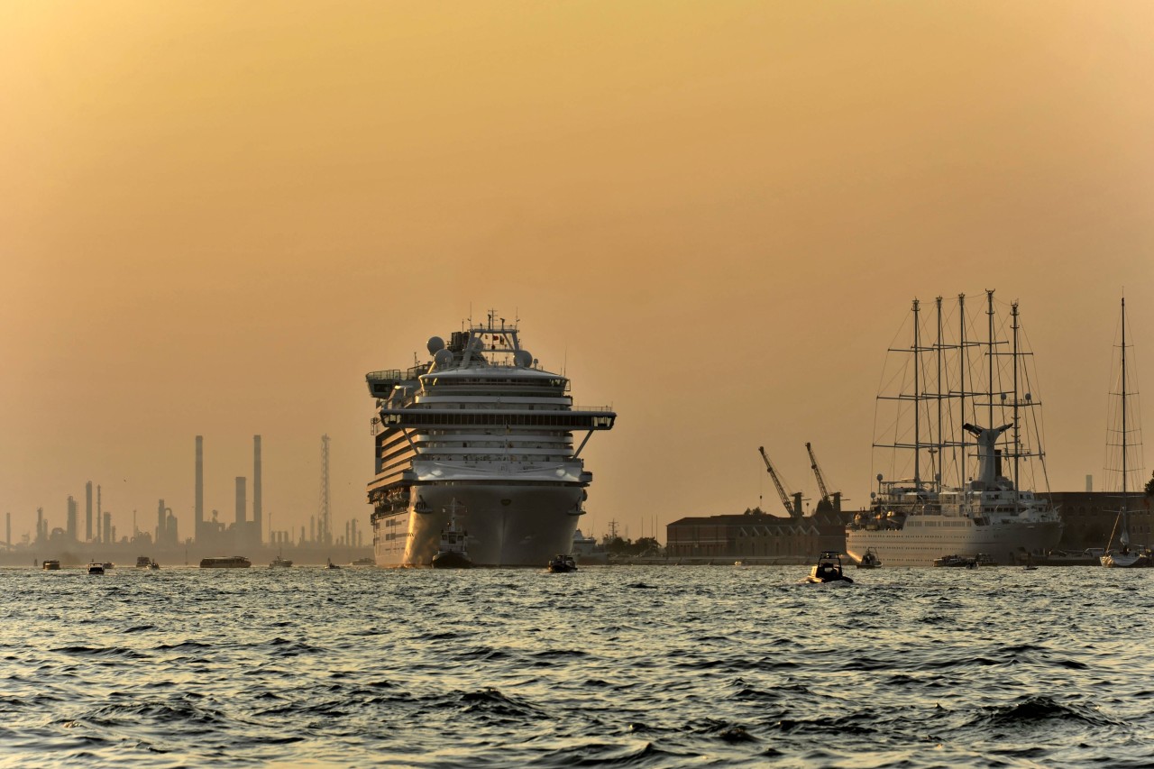 Kreuzfahrt mit der „Azura“: Hier verließ das Schiff gerade Venedig. (Archivbild)