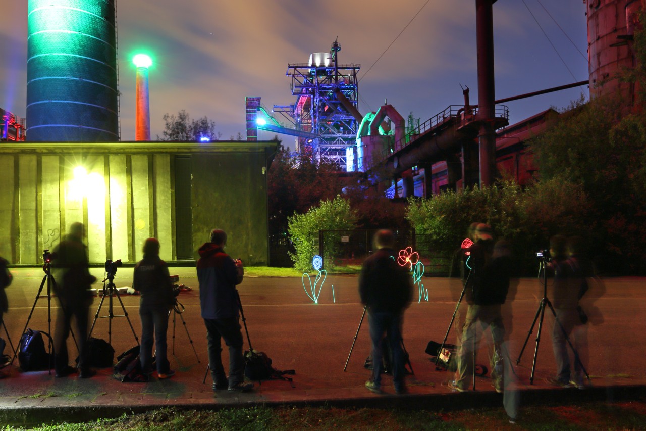 Fotografie-Fans sind dieses Wochenende wieder auf der Suche nach coolen Motiven im Landschaftspark.