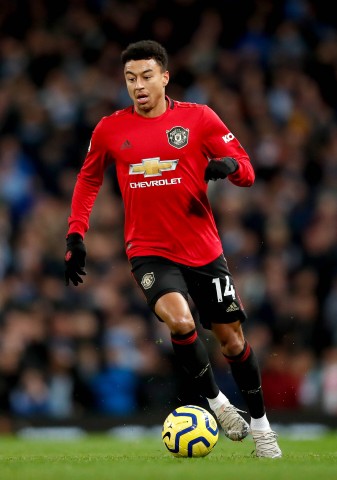 Lingard im Einsatz für ManUnited – ein zuletzt seltenes Bild.