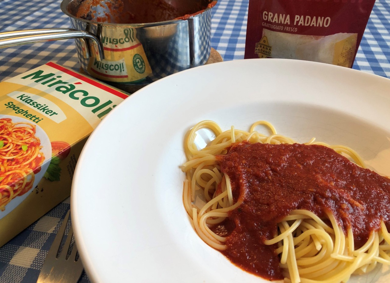 Die Miracoli-Rezeptur mit Tomatensoße. (Symbolbild)