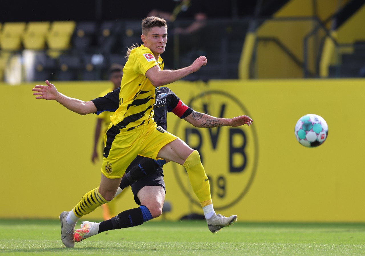 Moritz Broschinski im Testspiel gegen Paderborn.