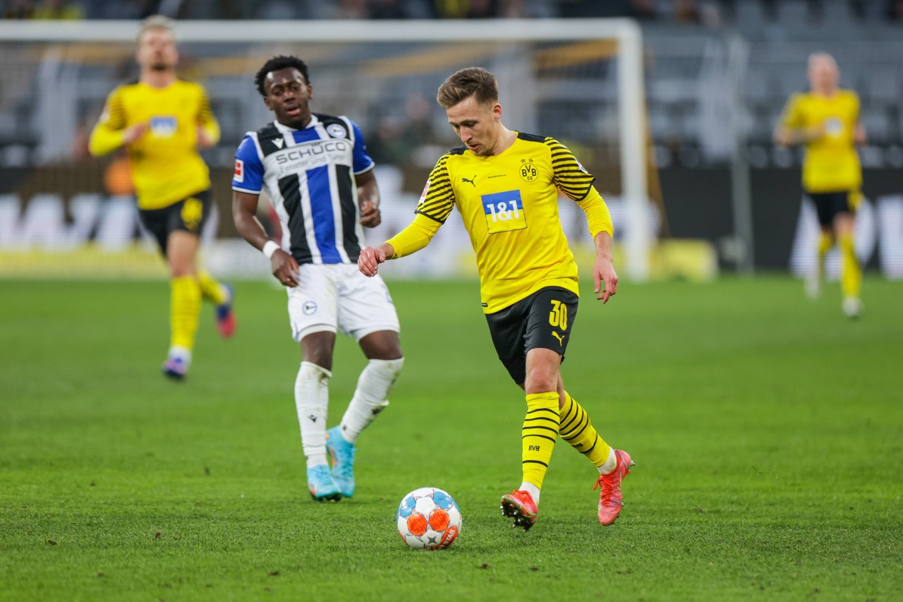 Felix Passlack stand gegen Bielefeld in der Startelf des BVB.