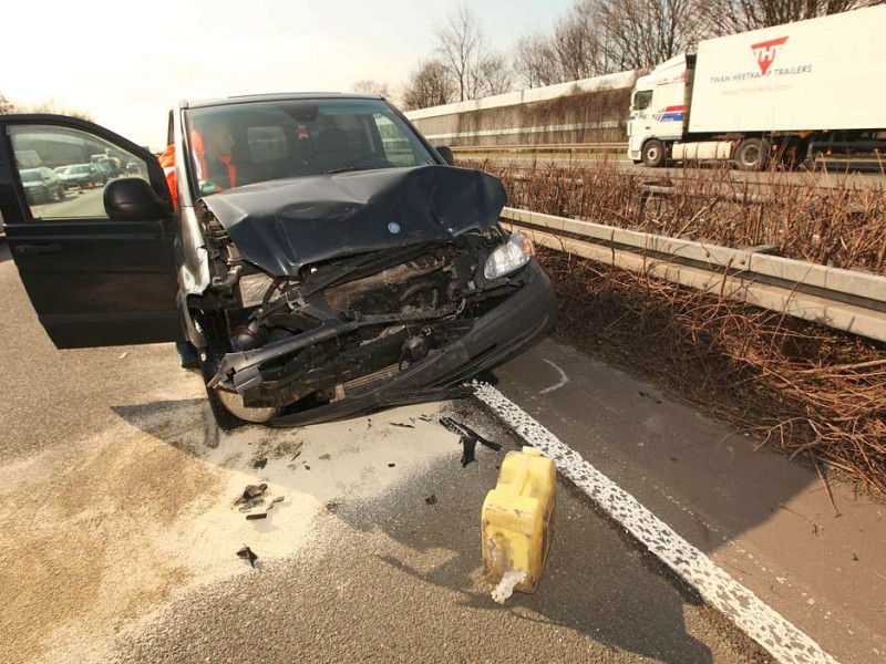 Unfall auf der A2 in Richtung Hannover (Kamener Kreuz)