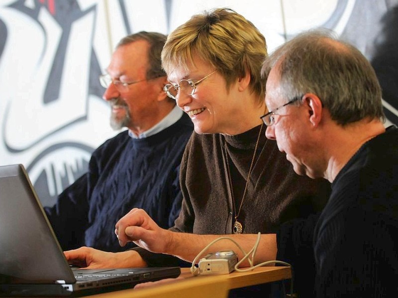 Computerkurs für Senioren.