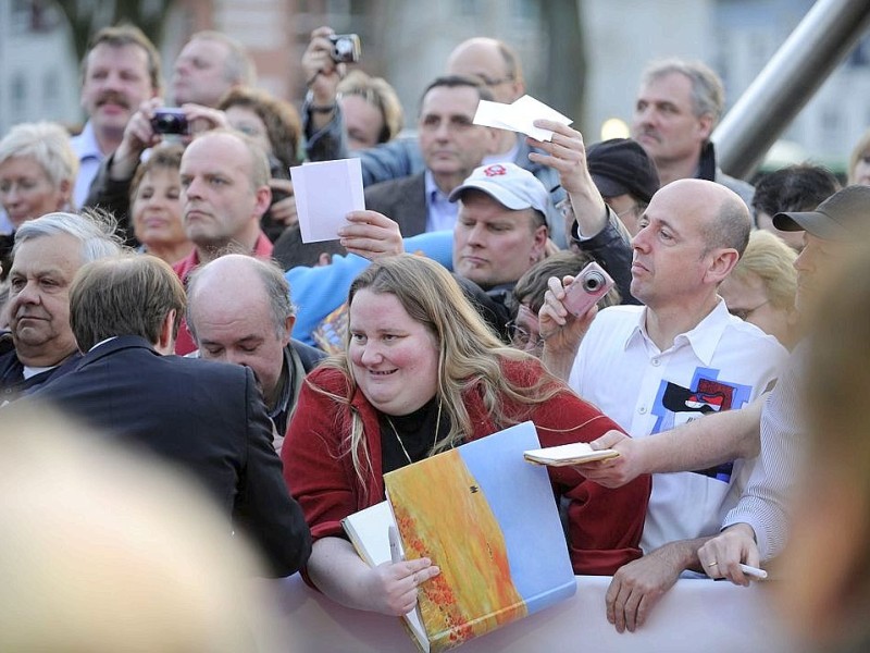 In Marl wird am Freitag, 23. März 2012, zum 48. mal der Grimmepreis an Fernsehschaffende verliehen. Nach einem Empfang im Rathaus der Stadt findet die Verleihung im Theater Marl statt.Foto: Dirk Bauer, WAZ FotoPool