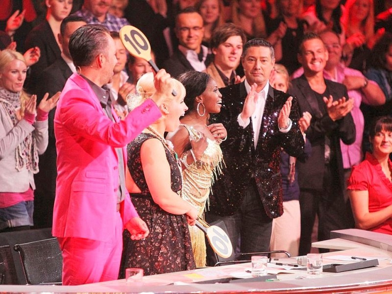 Die Jury: Roman Frieling, Maite Kelly, Motsi Mabuse und Joachim Llambi (v.li.).