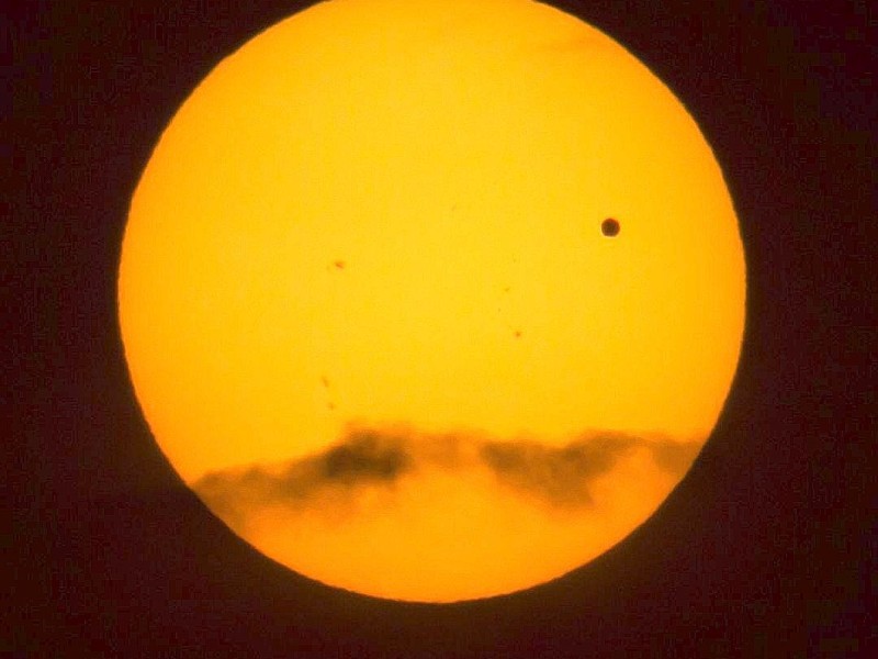 Der Venustransit fasziniert Menschen in aller Welt. Dieses Bild entstand in Mexiko.