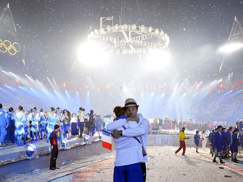 Grandiose Spiele, grandioser Abschluss: Die Show zum Ende der Olympischen Sommerspiele 2012 in London begeisterte die Athleten, die Zuschauer im Stadion und die an den Fernsehern.