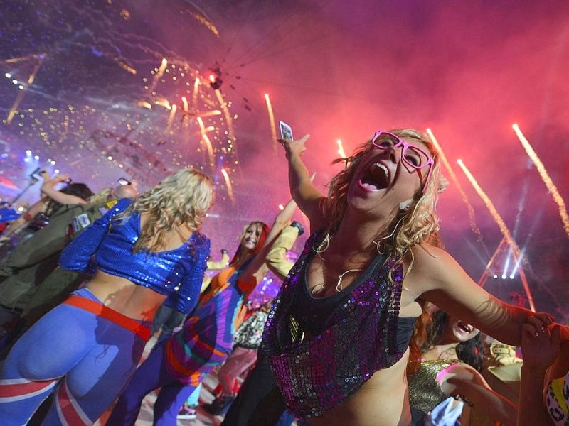 Grandiose Spiele, grandioser Abschluss: Die Show zum Ende der Olympischen Sommerspiele 2012 in London begeisterte die Athleten, die Zuschauer im Stadion und die an den Fernsehern.