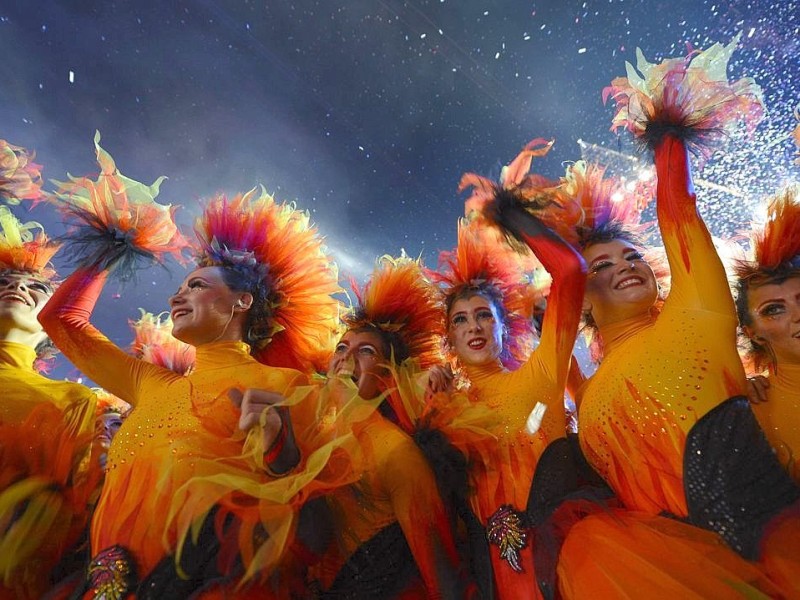 Grandiose Spiele, grandioser Abschluss: Die Show zum Ende der Olympischen Sommerspiele 2012 in London begeisterte die Athleten, die Zuschauer im Stadion und die an den Fernsehern.