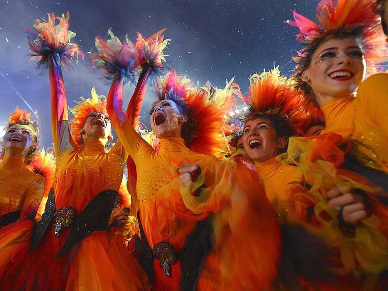 Grandiose Spiele, grandioser Abschluss: Die Show zum Ende der Olympischen Sommerspiele 2012 in London begeisterte die Athleten, die Zuschauer im Stadion und die an den Fernsehern.