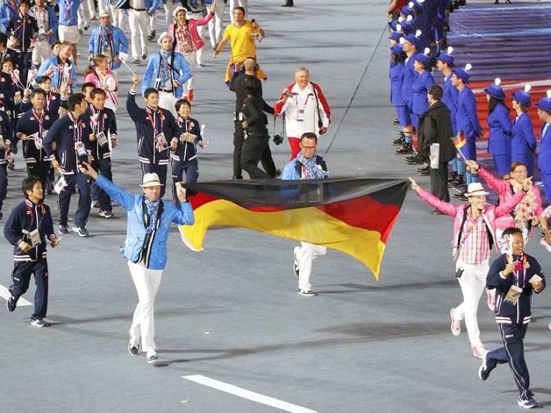 Grandiose Spiele, grandioser Abschluss: Die Show zum Ende der Olympischen Sommerspiele 2012 in London begeisterte die Athleten, die Zuschauer im Stadion und die an den Fernsehern.