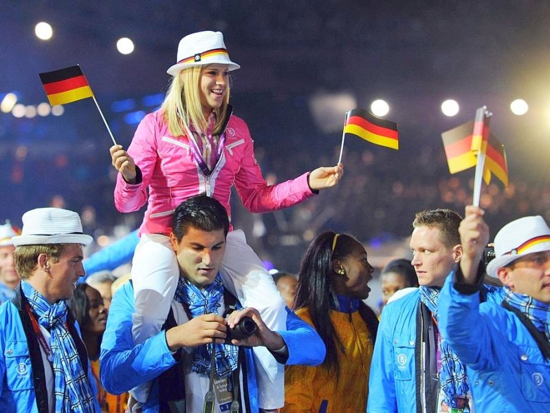 Grandiose Spiele, grandioser Abschluss: Die Show zum Ende der Olympischen Sommerspiele 2012 in London begeisterte die Athleten, die Zuschauer im Stadion und die an den Fernsehern.